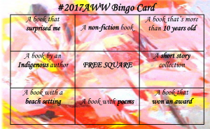 AWW Bingo Card 2017